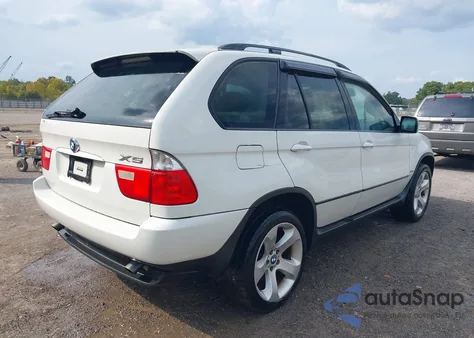 2004 BMW X5 3.0I из США, поврежденный, VIN 5UXFA13504LU42624